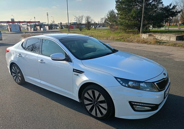 Kia Optima cena 49999 przebieg: 176000, rok produkcji 2013 z Łódź małe 232